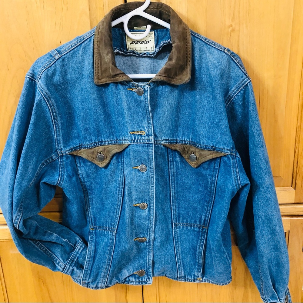 Vintage Robert Comstock Jacket with Brown Accents